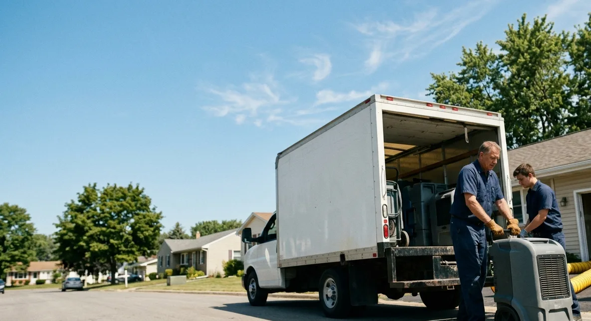 Water Damage Cleanup in Roseville, OH near me